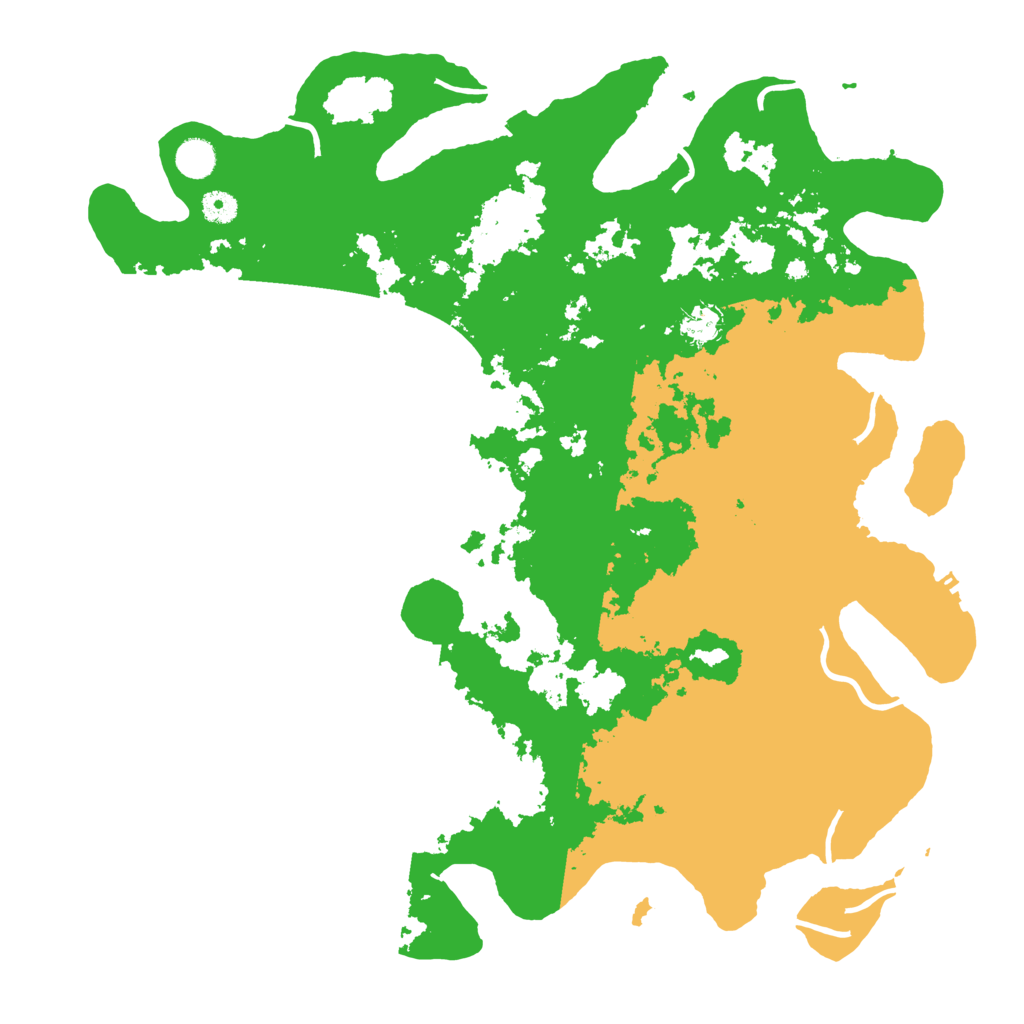 Biome Rust Map: Procedural Map, Size: 4500, Seed: 1732848625