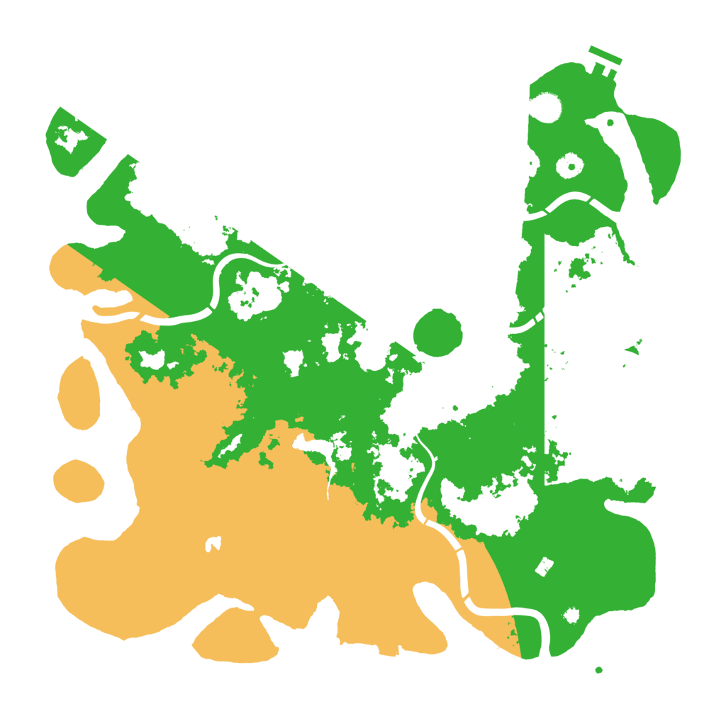 Biome Rust Map: Procedural Map, Size: 4250, Seed: 1894587506