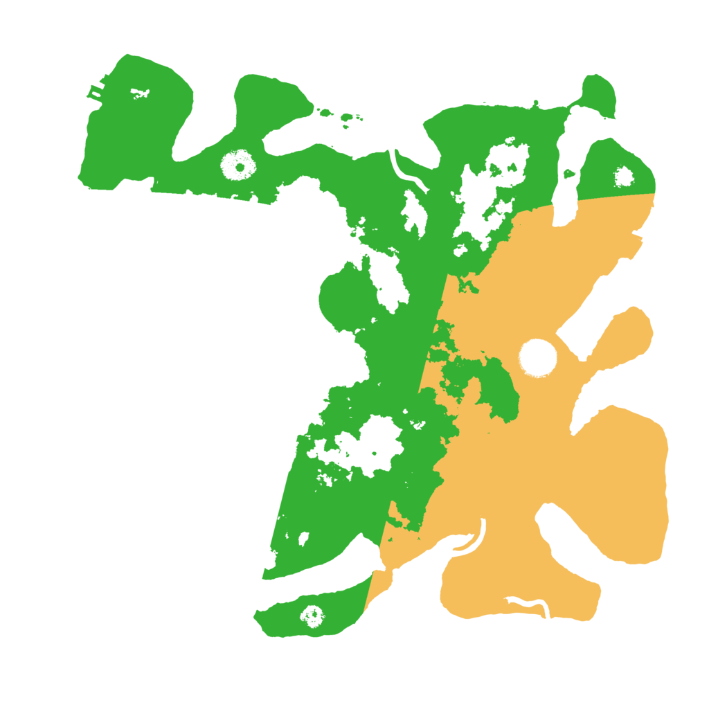 Biome Rust Map: Procedural Map, Size: 3300, Seed: 663385596