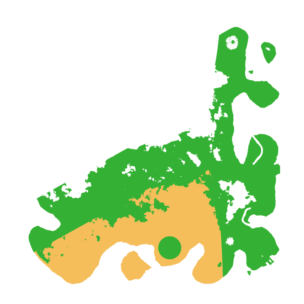 Biome Rust Map: Procedural Map, Size: 3500, Seed: 1700139136