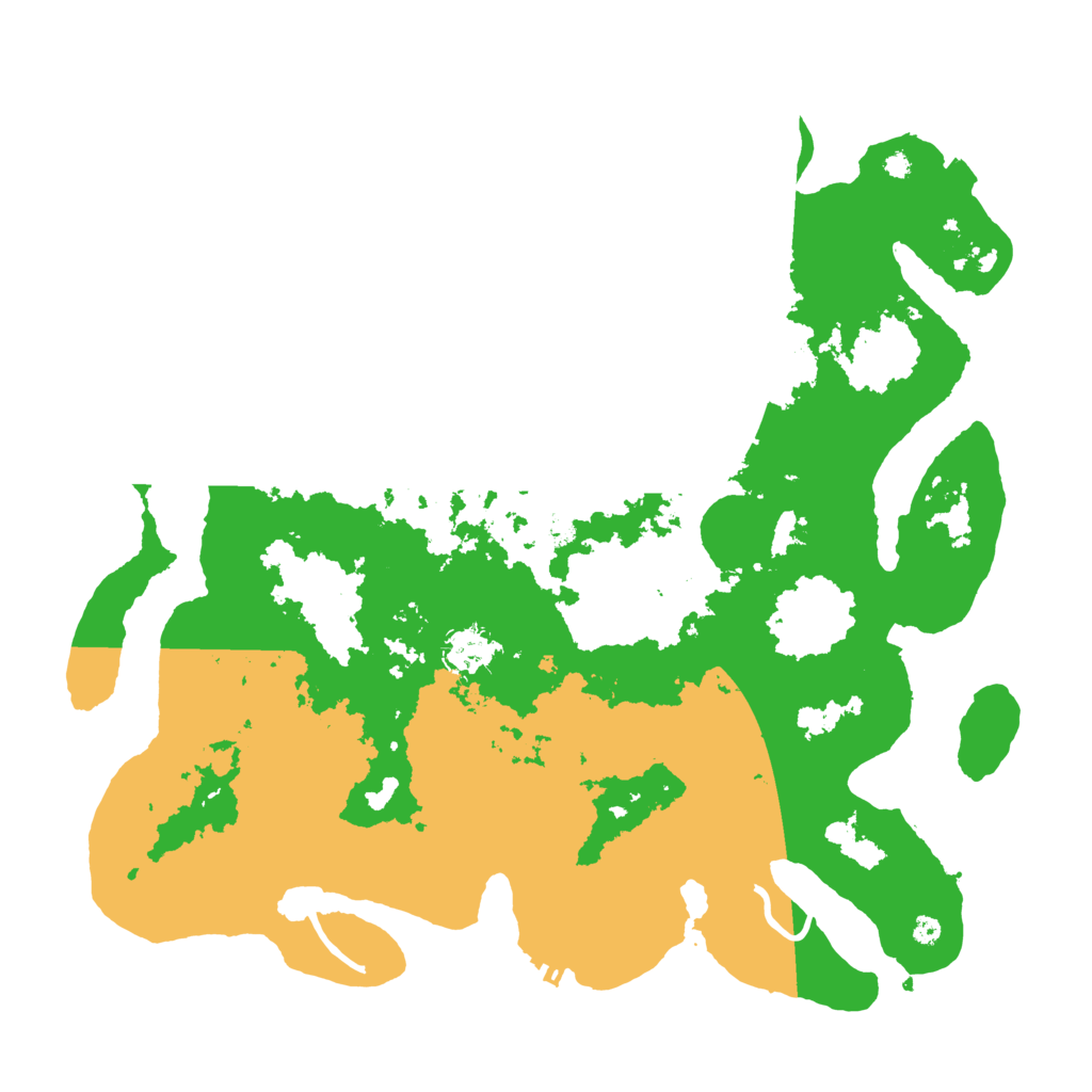 Biome Rust Map: Procedural Map, Size: 4000, Seed: 1286650051