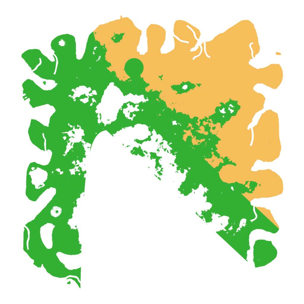 Biome Rust Map: Procedural Map, Size: 4250, Seed: 321643545