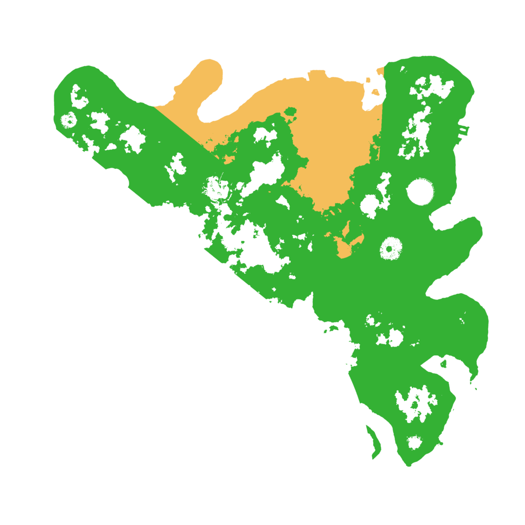 Biome Rust Map: Procedural Map, Size: 3500, Seed: 7736721
