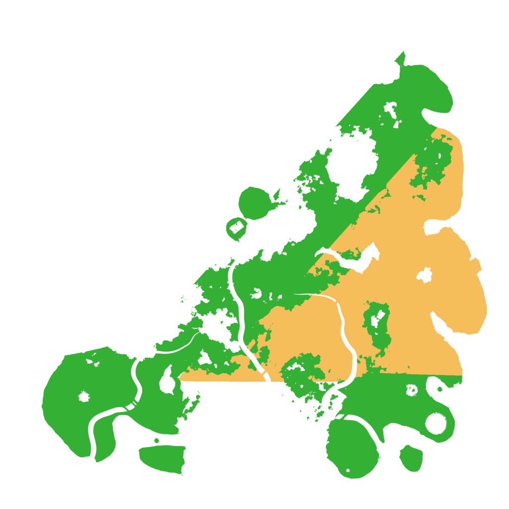 Biome Rust Map: Procedural Map, Size: 4250, Seed: 6051978