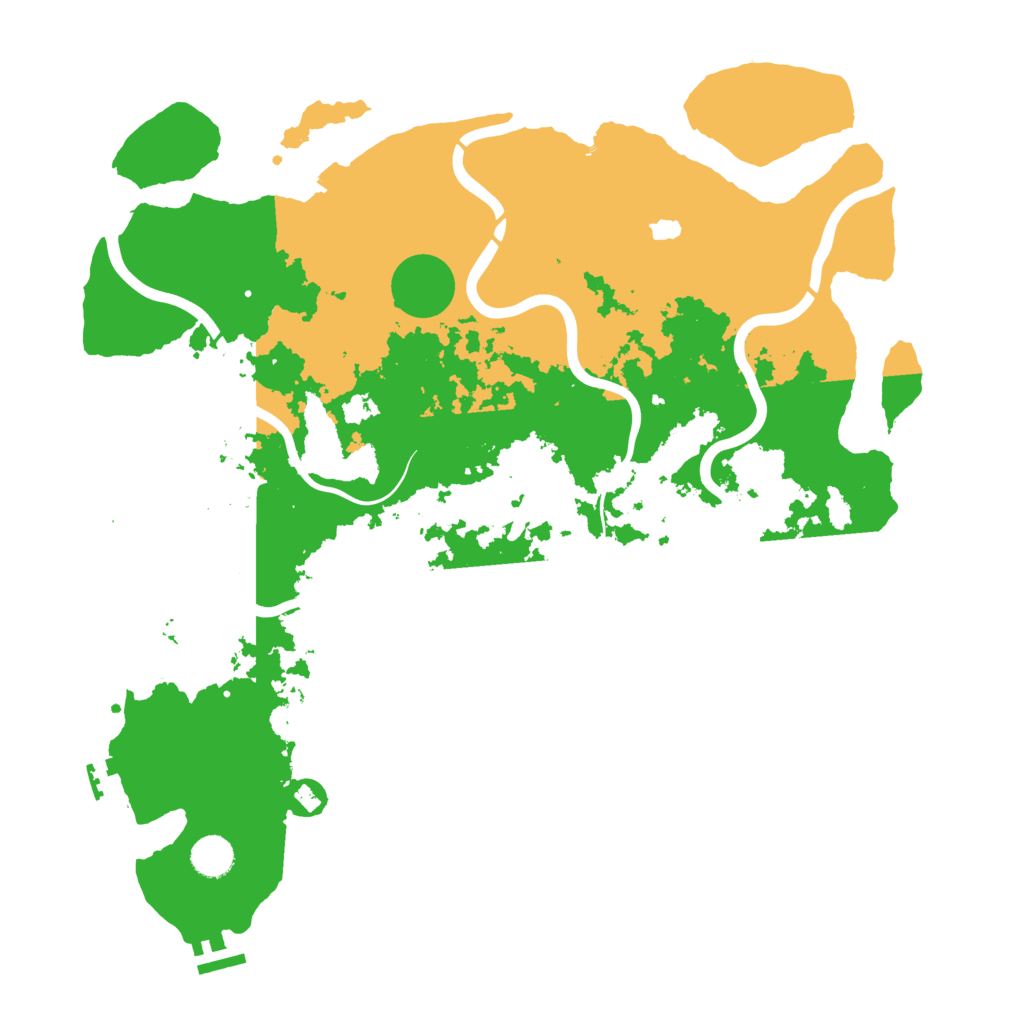 Biome Rust Map: Procedural Map, Size: 4250, Seed: 994340423
