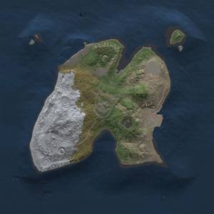 Thumbnail Rust Map: Procedural Map, Size: 2000, Seed: 6769, 6 Monuments