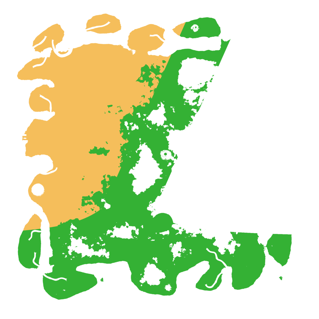 Biome Rust Map: Procedural Map, Size: 4500, Seed: 2023070722