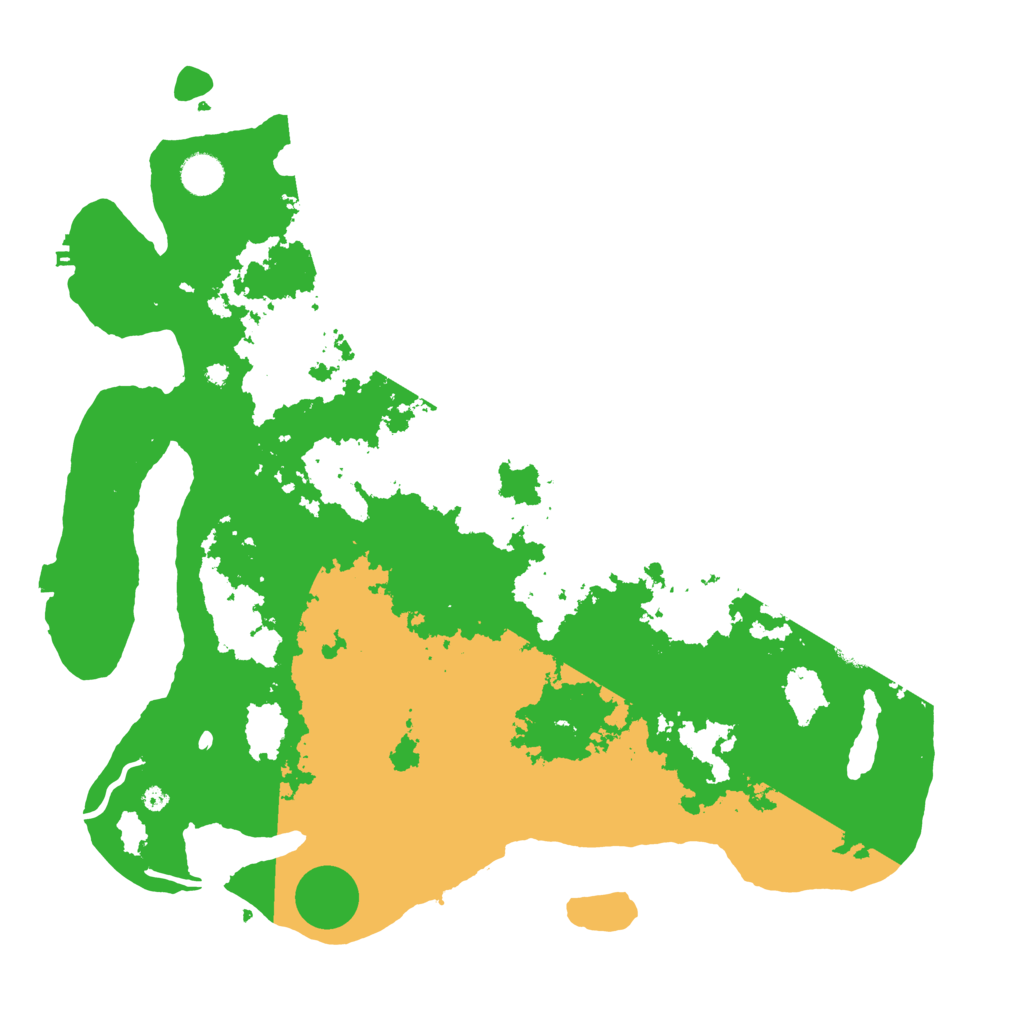 Biome Rust Map: Procedural Map, Size: 4250, Seed: 413833335
