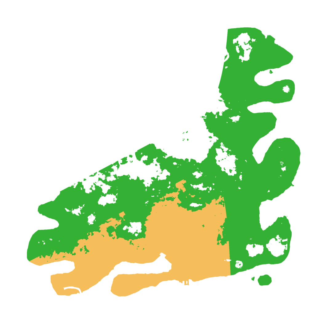 Biome Rust Map: Procedural Map, Size: 4250, Seed: 8115338
