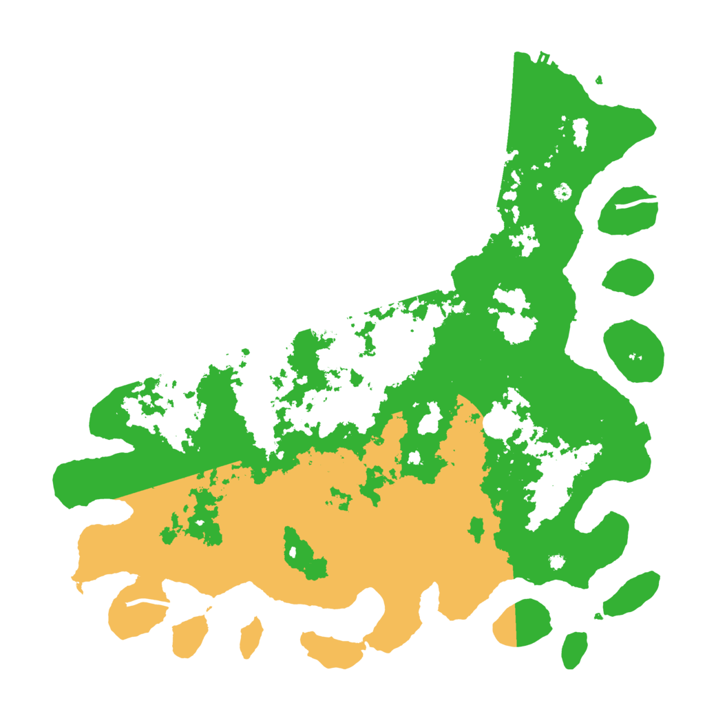 Biome Rust Map: Procedural Map, Size: 4250, Seed: 1855312141