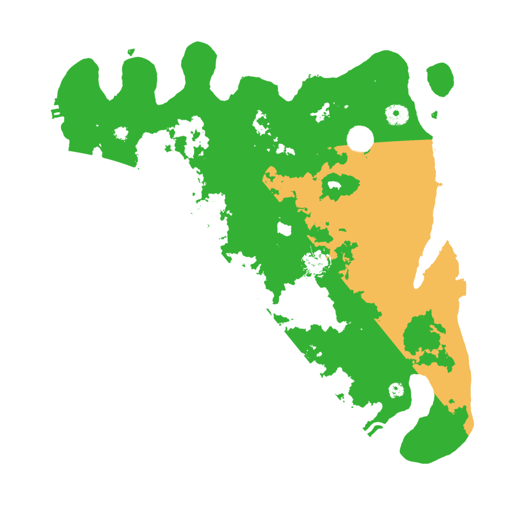 Biome Rust Map: Procedural Map, Size: 3500, Seed: 1975214723