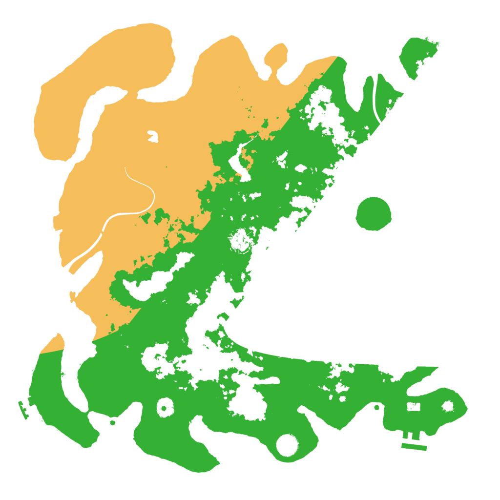 Biome Rust Map: Procedural Map, Size: 4000, Seed: 141545182