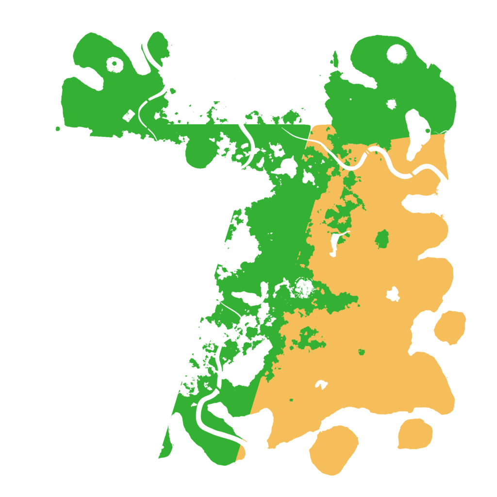 Biome Rust Map: Procedural Map, Size: 4500, Seed: 1367718848