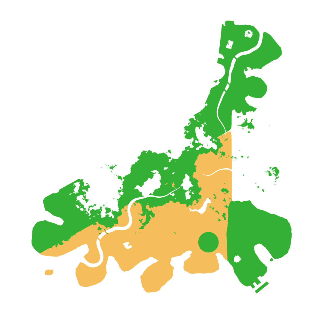 Biome Rust Map: Procedural Map, Size: 4000, Seed: 603420740