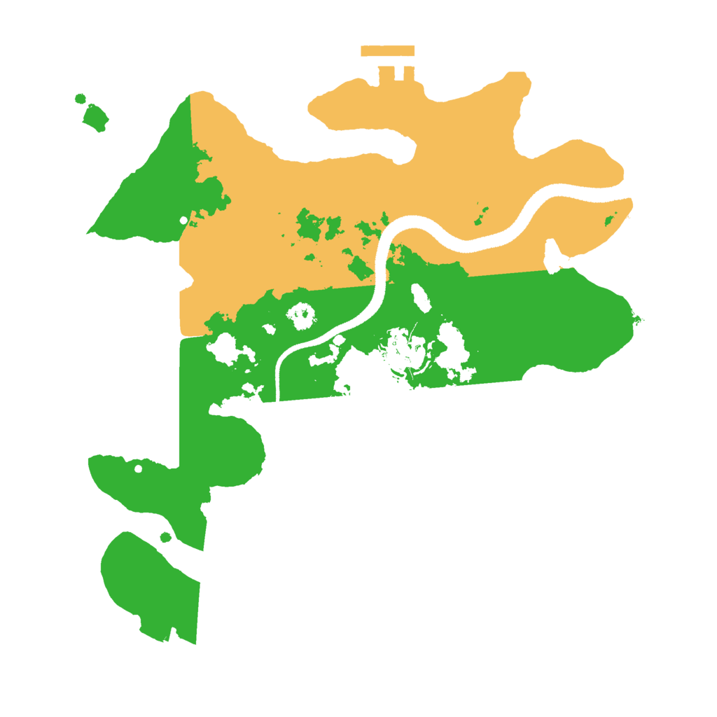 Biome Rust Map: Procedural Map, Size: 2700, Seed: 1020412313