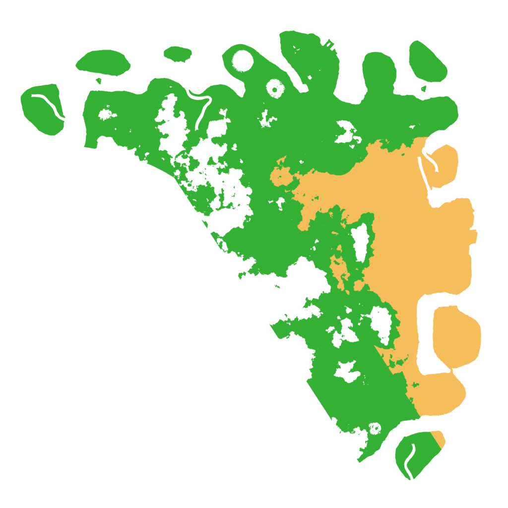 Biome Rust Map: Procedural Map, Size: 4250, Seed: 601846951