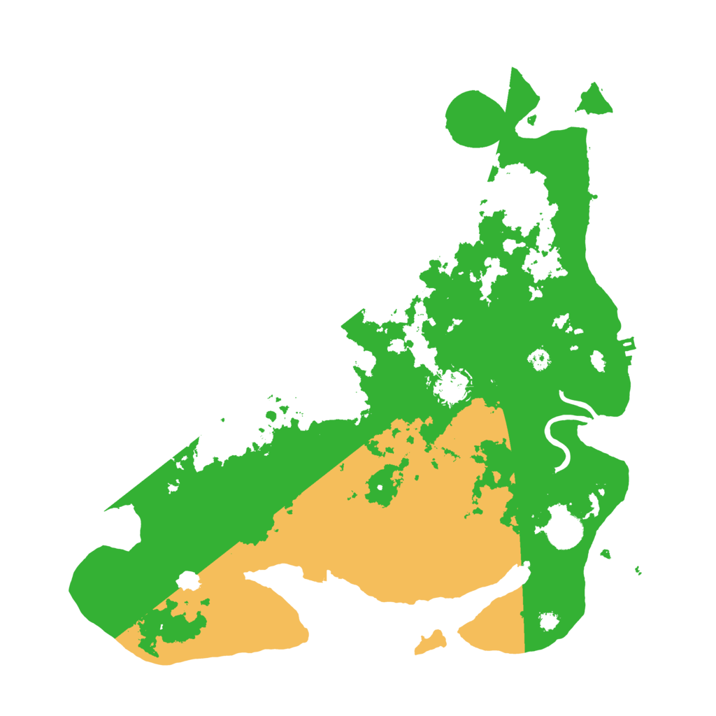 Biome Rust Map: Procedural Map, Size: 3500, Seed: 234685840