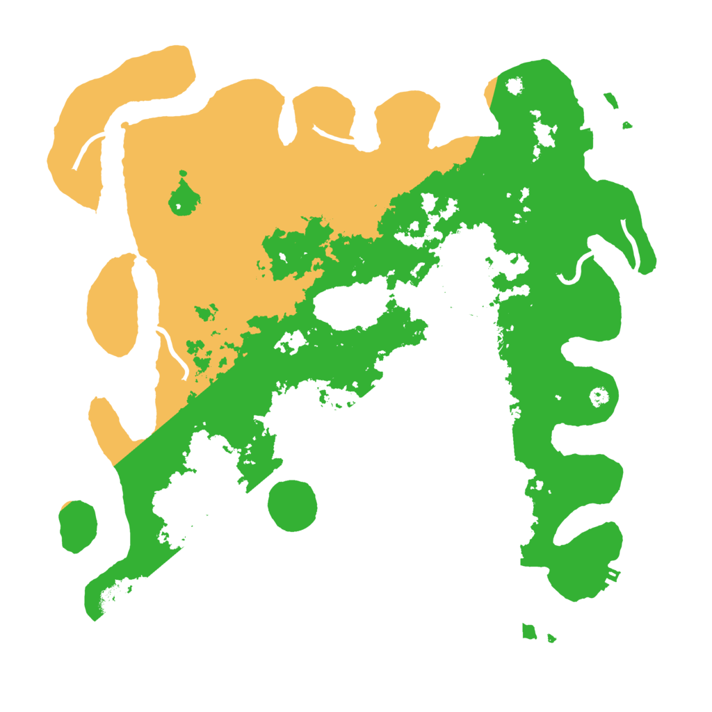 Biome Rust Map: Procedural Map, Size: 3888, Seed: 4679