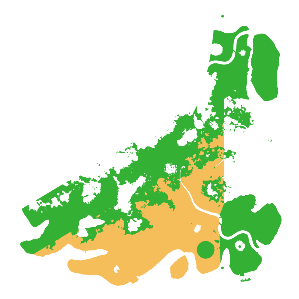 Biome Rust Map: Procedural Map, Size: 4500, Seed: 715054399