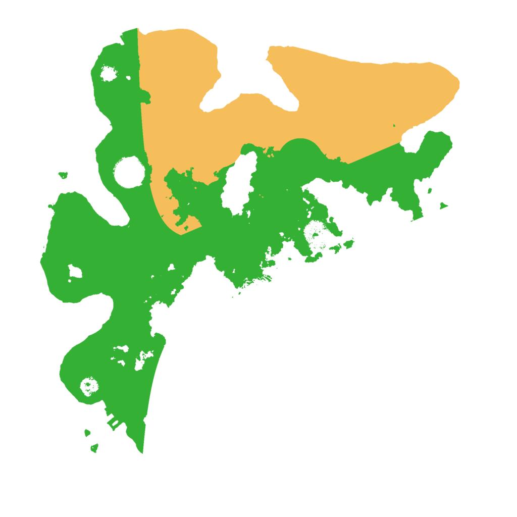 Biome Rust Map: Procedural Map, Size: 3000, Seed: 2072115382