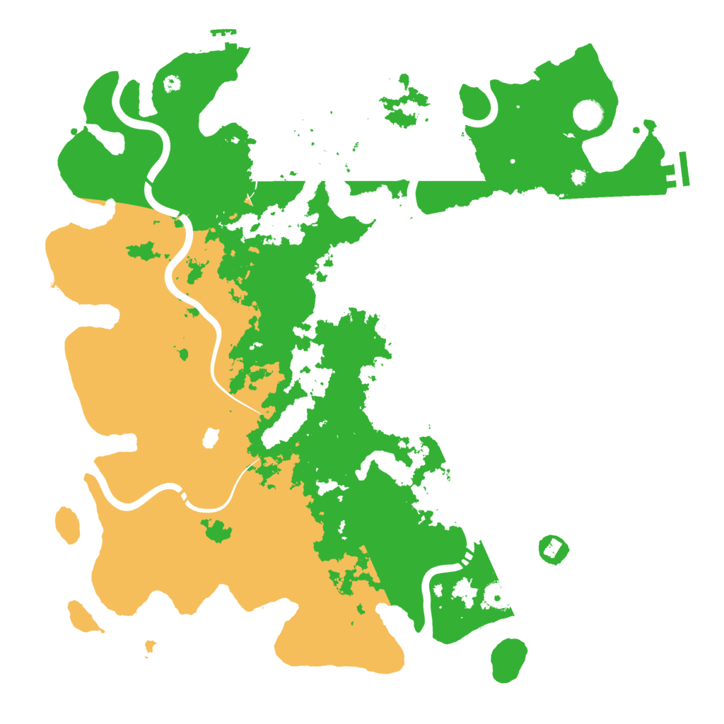 Biome Rust Map: Procedural Map, Size: 4250, Seed: 442890862
