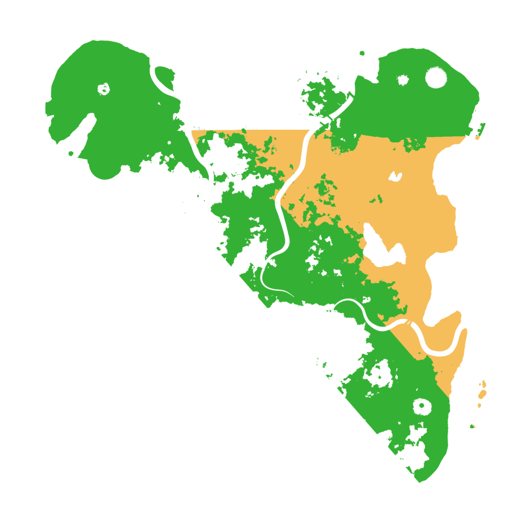 Biome Rust Map: Procedural Map, Size: 4300, Seed: 26505984