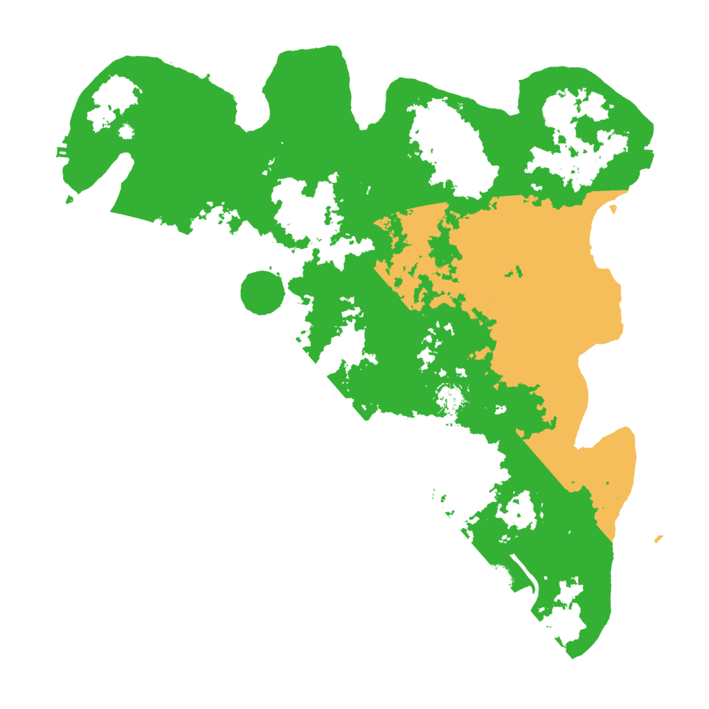 Biome Rust Map: Procedural Map, Size: 4300, Seed: 26505984