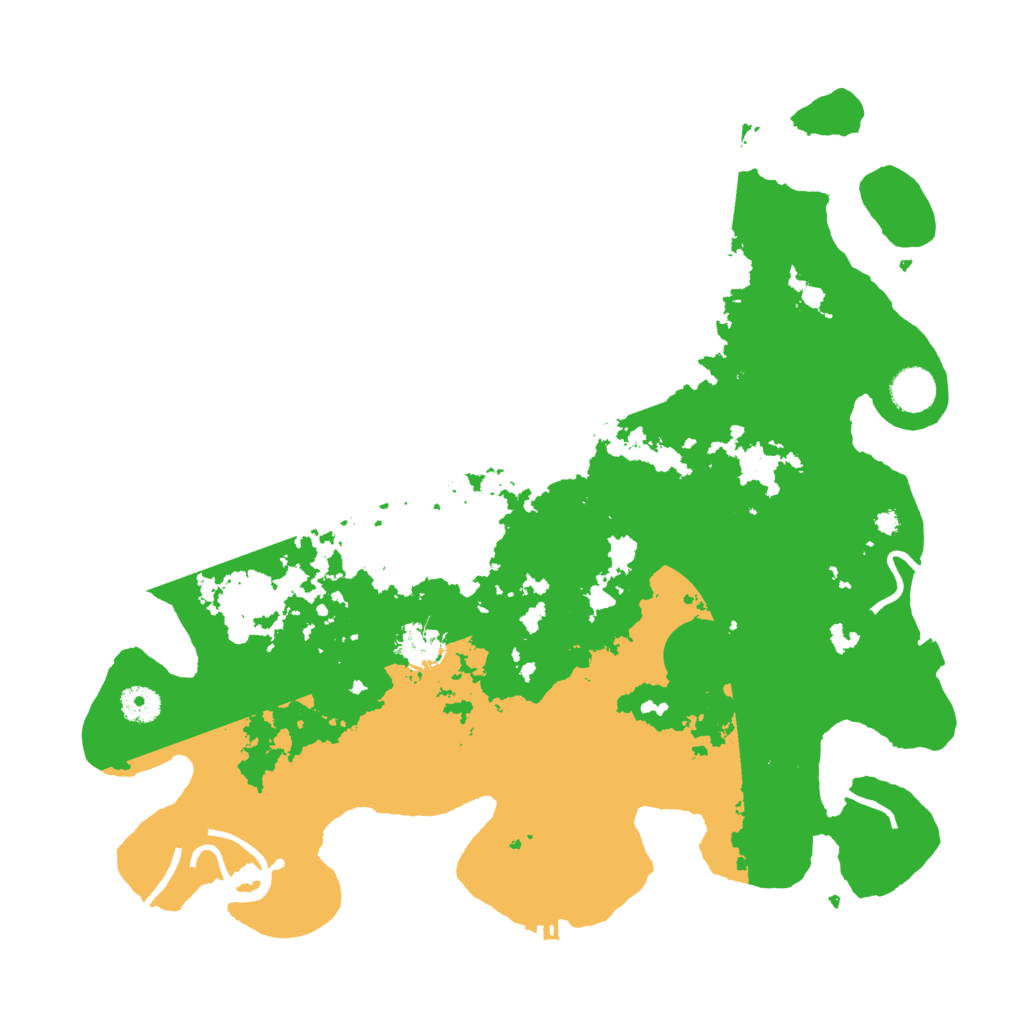 Biome Rust Map: Procedural Map, Size: 4000, Seed: 4850284