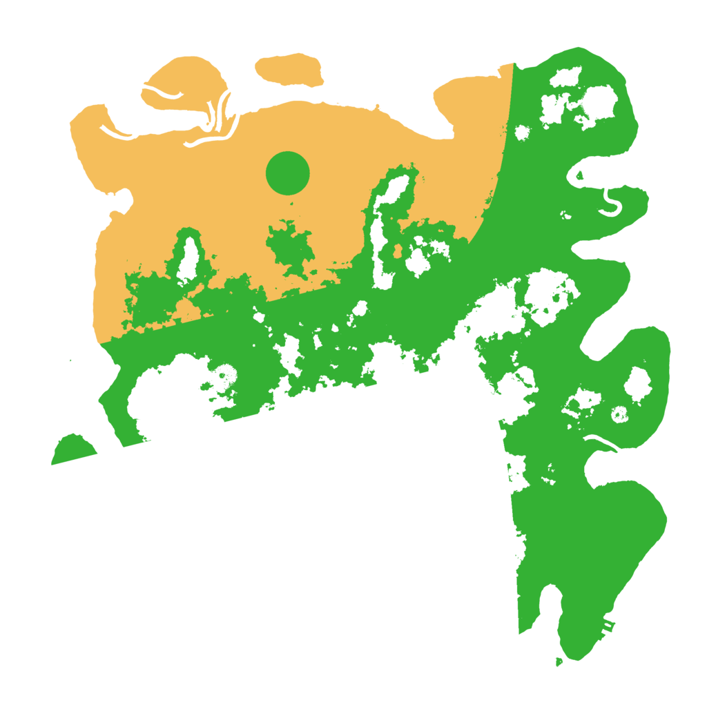 Biome Rust Map: Procedural Map, Size: 4250, Seed: 383491462