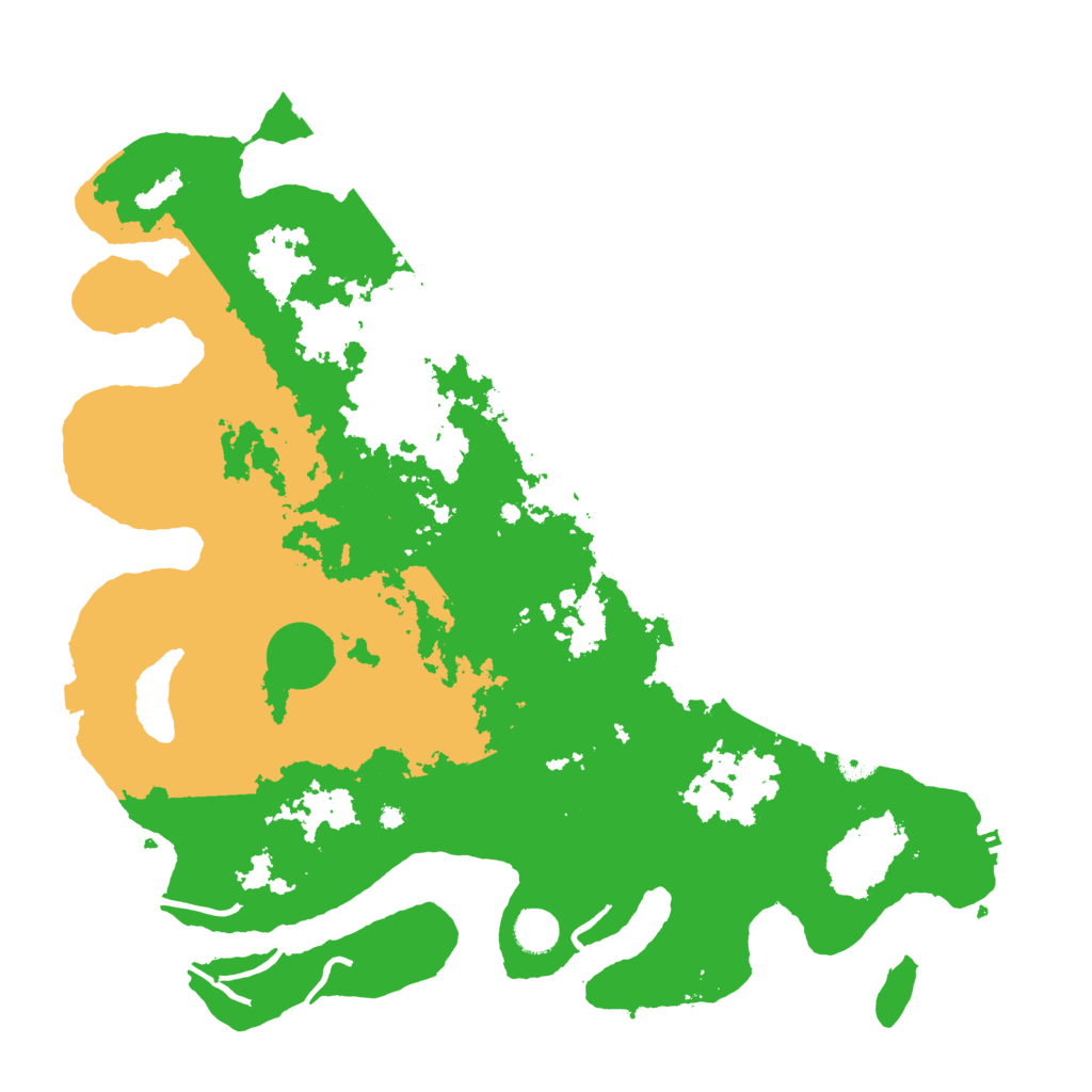 Biome Rust Map: Procedural Map, Size: 4300, Seed: 1067847186