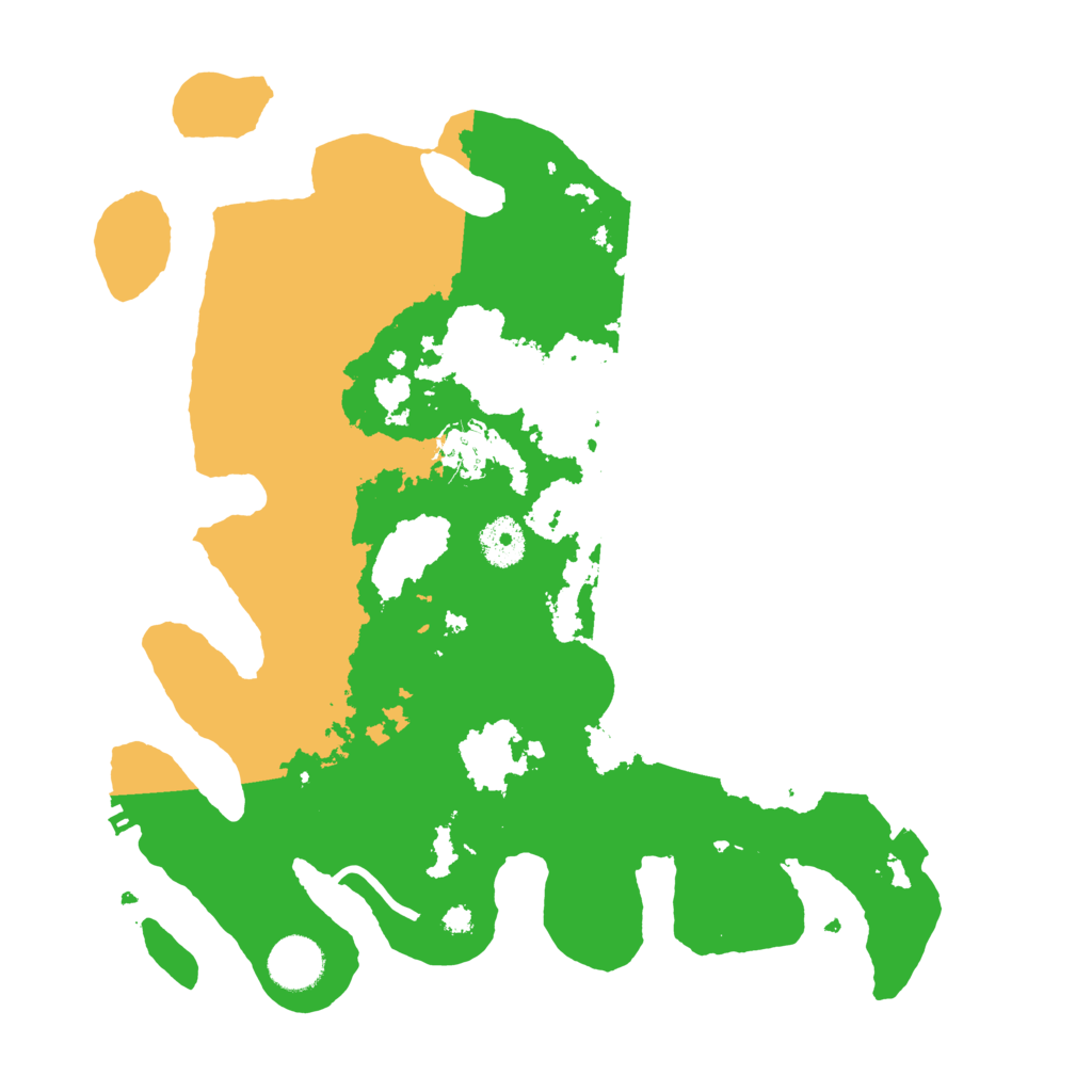 Biome Rust Map: Procedural Map, Size: 3500, Seed: 778456944