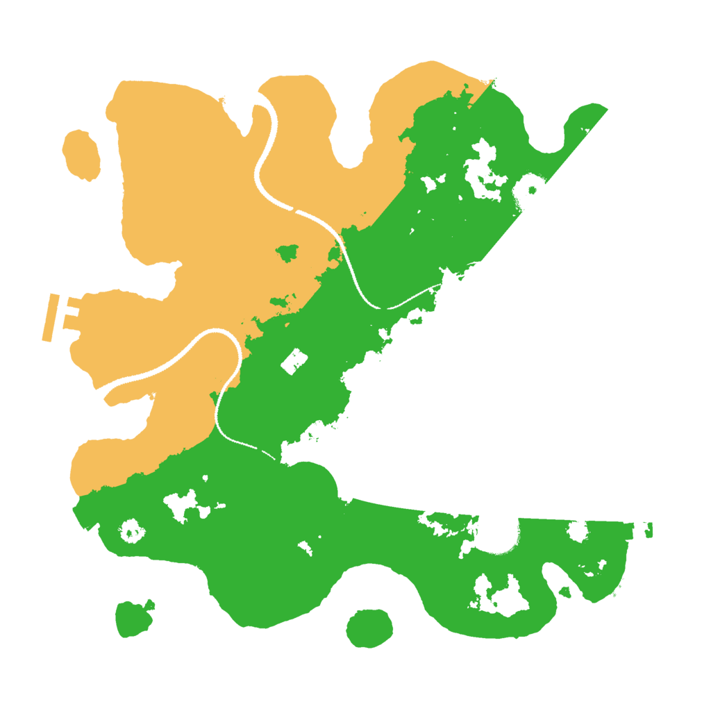 Biome Rust Map: Procedural Map, Size: 3000, Seed: 339066638