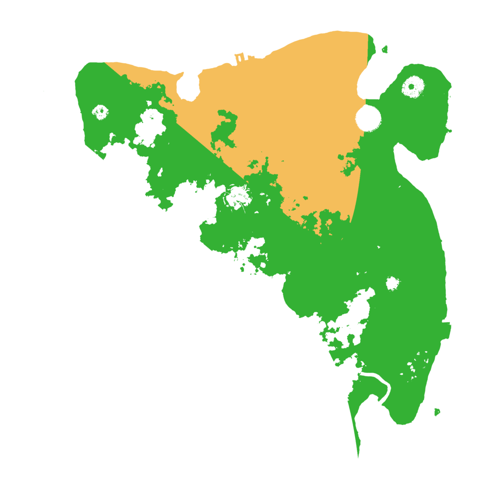 Biome Rust Map: Procedural Map, Size: 3500, Seed: 1980798260