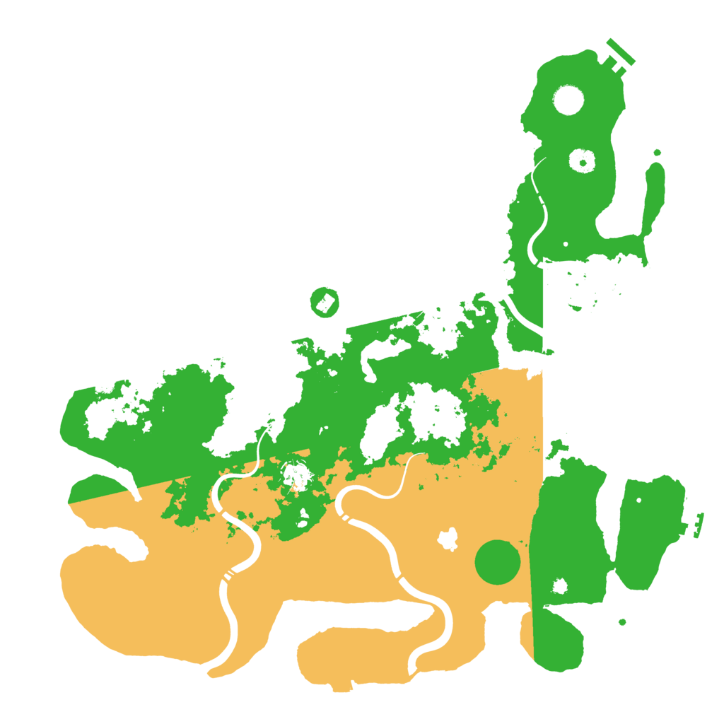 Biome Rust Map: Procedural Map, Size: 4250, Seed: 239130319