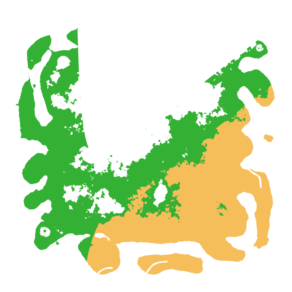 Biome Rust Map: Procedural Map, Size: 4250, Seed: 1985805003