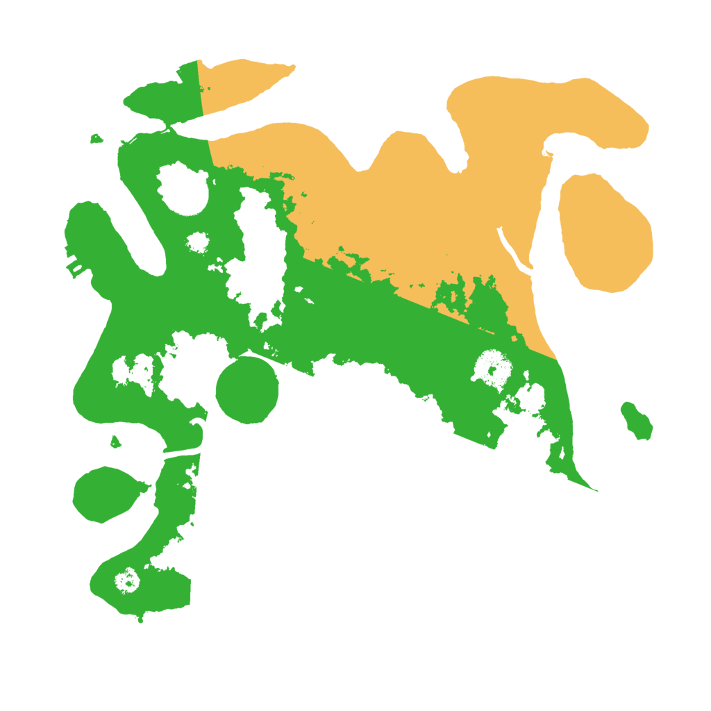 Biome Rust Map: Procedural Map, Size: 3000, Seed: 1032553608