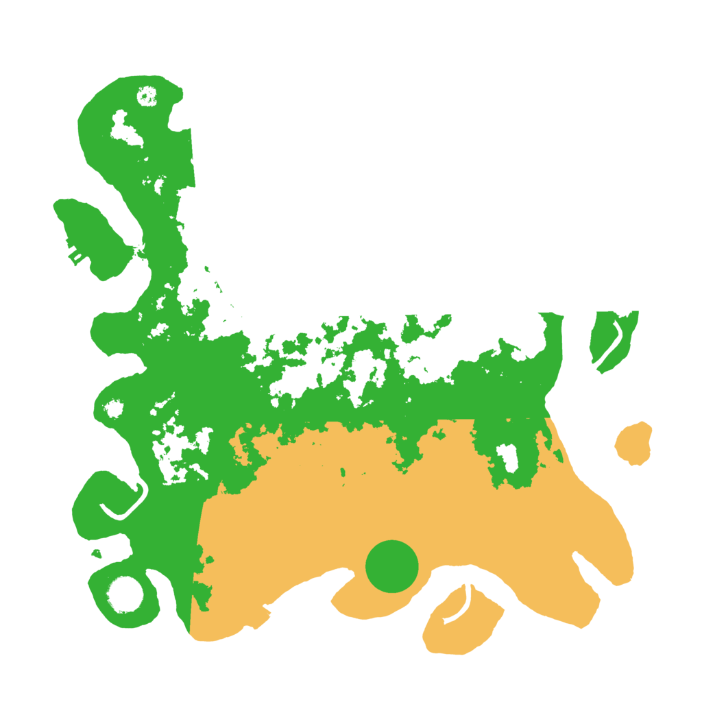 Biome Rust Map: Procedural Map, Size: 3500, Seed: 597855743