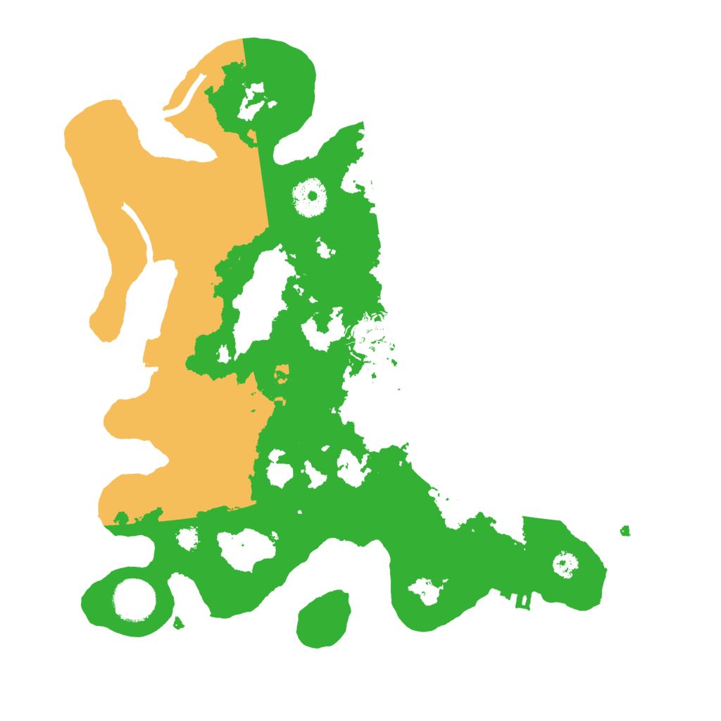 Biome Rust Map: Procedural Map, Size: 3000, Seed: 723260183