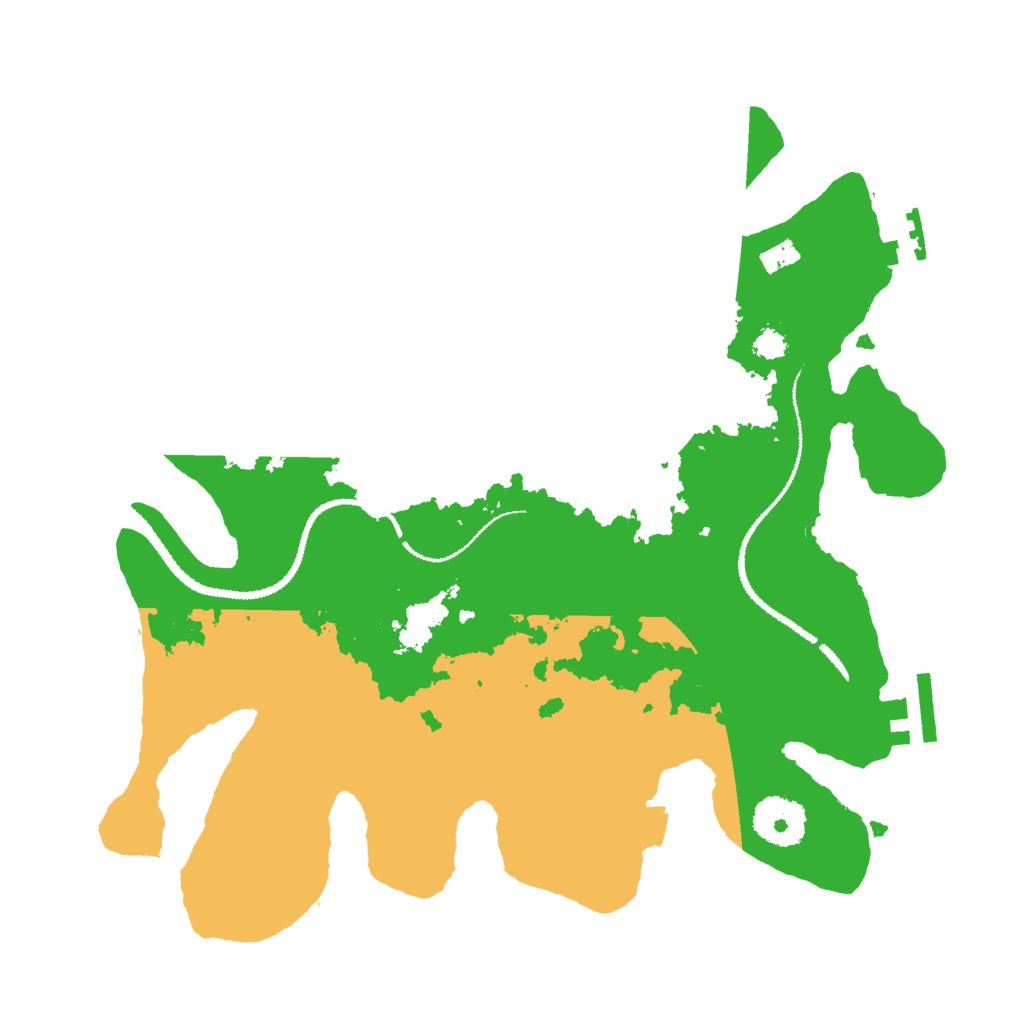 Biome Rust Map: Procedural Map, Size: 3000, Seed: 4212