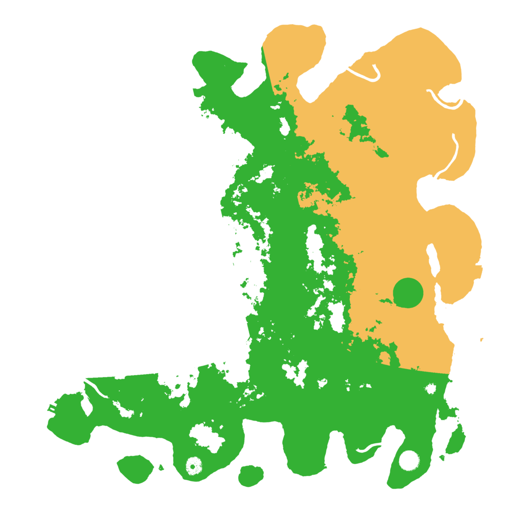 Biome Rust Map: Procedural Map, Size: 4500, Seed: 1373330460