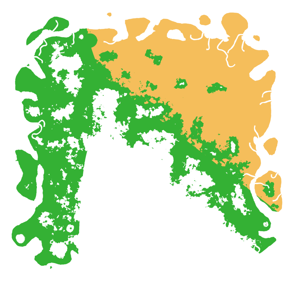 Biome Rust Map: Procedural Map, Size: 6000, Seed: 419