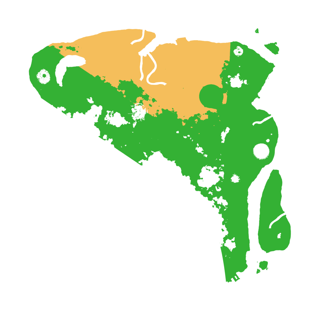 Biome Rust Map: Procedural Map, Size: 3500, Seed: 1725075014
