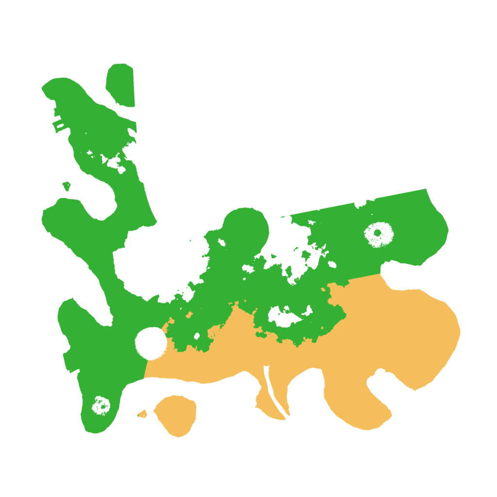 Biome Rust Map: Procedural Map, Size: 2800, Seed: 797679914