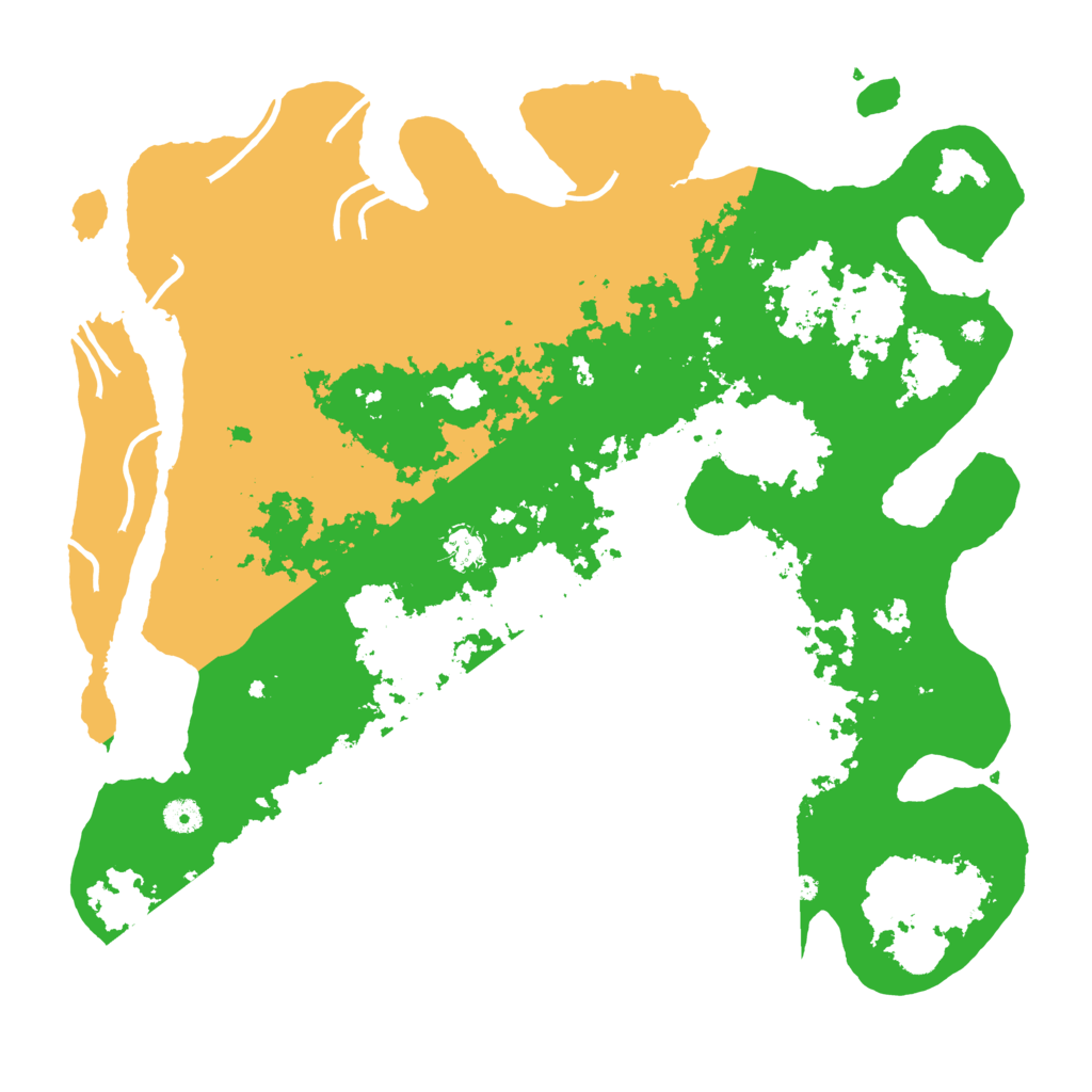 Biome Rust Map: Procedural Map, Size: 4500, Seed: 8697549