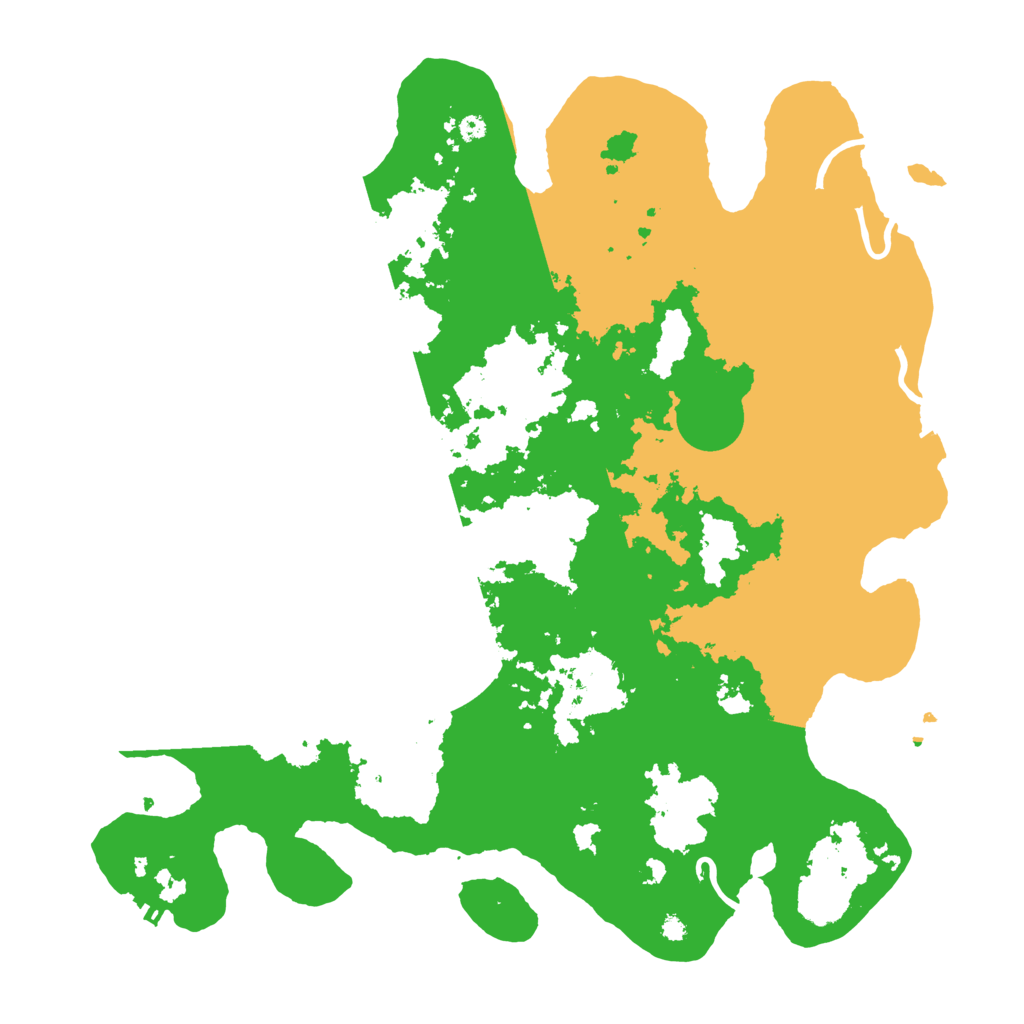 Biome Rust Map: Procedural Map, Size: 4000, Seed: 451561