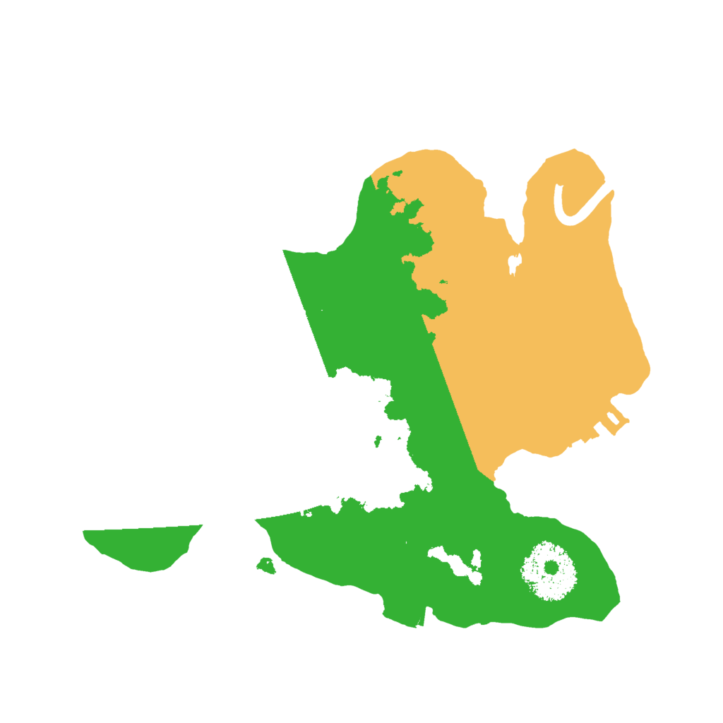 Biome Rust Map: Procedural Map, Size: 2000, Seed: 463430031