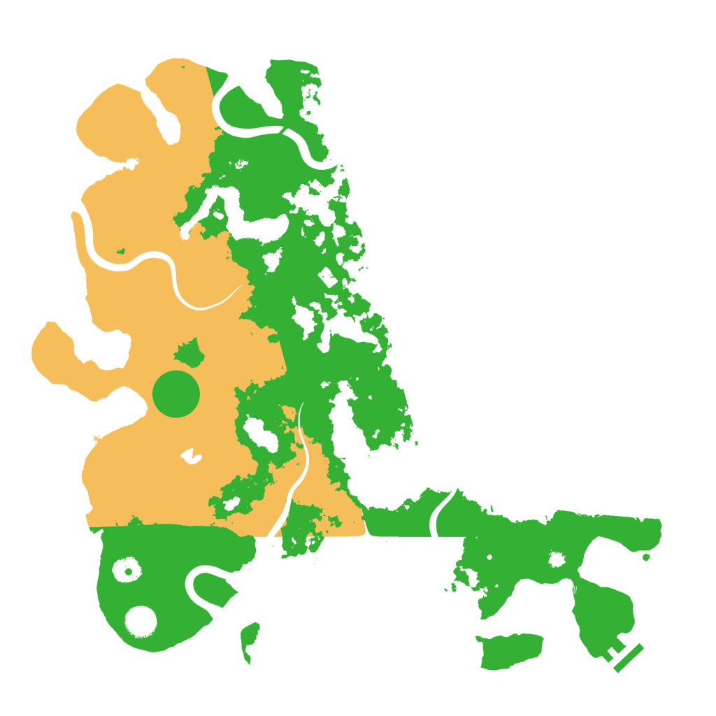 Biome Rust Map: Procedural Map, Size: 4000, Seed: 809832957
