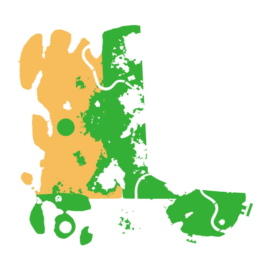 Biome Rust Map: Procedural Map, Size: 4000, Seed: 1922899193