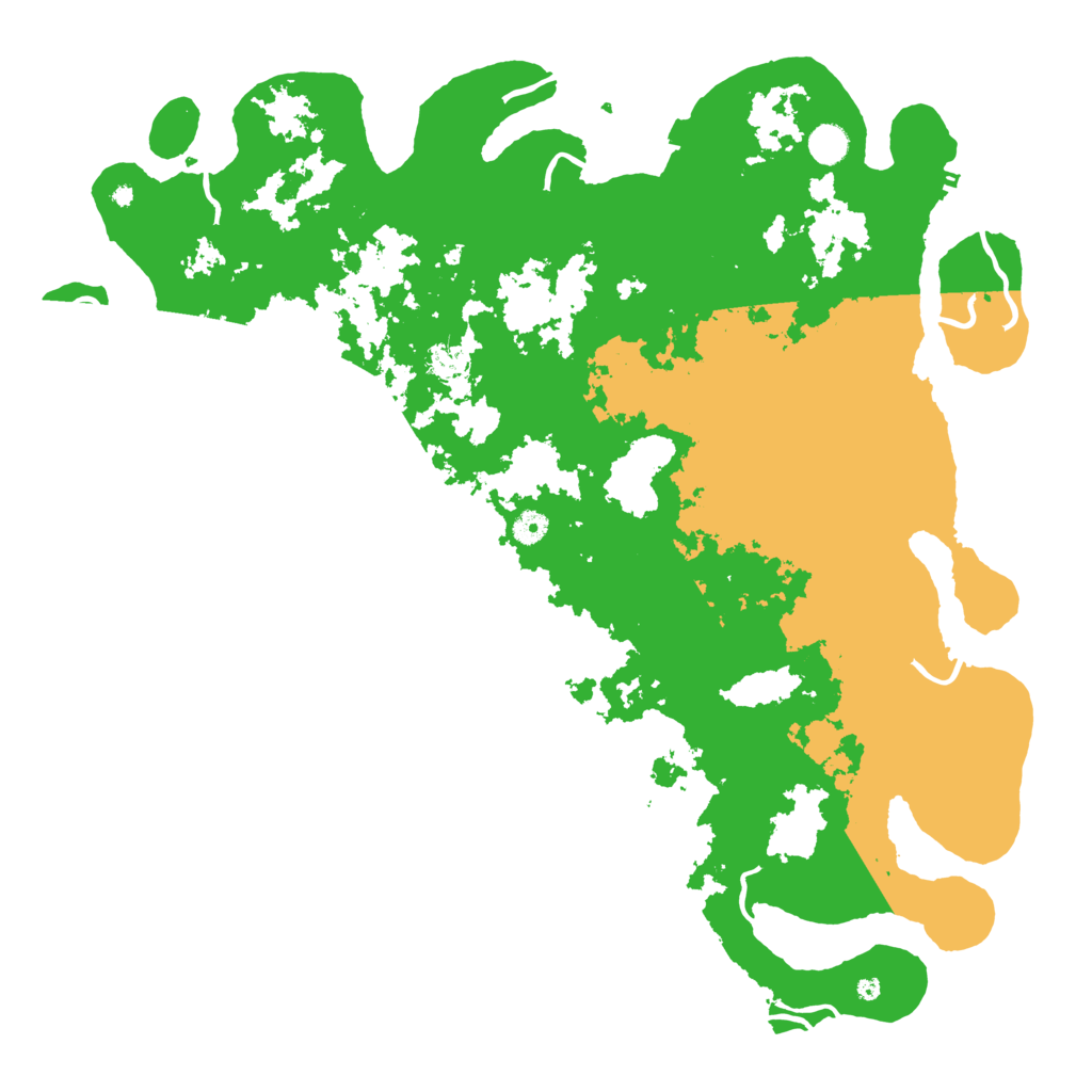 Biome Rust Map: Procedural Map, Size: 4800, Seed: 641340634