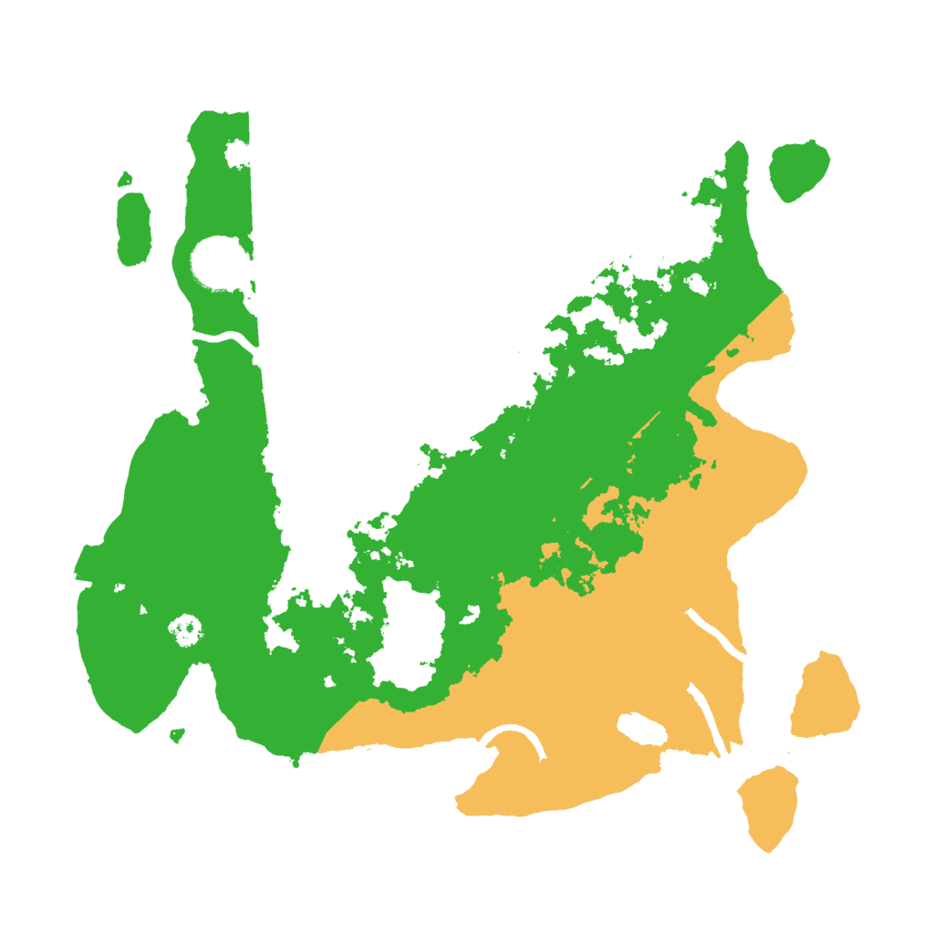 Biome Rust Map: Procedural Map, Size: 3000, Seed: 581